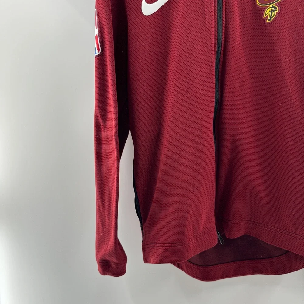 Nike Dri-FIT Cleveland Cavaliers Zip-Up Jacket – Size Small, Red (NBA) - Picture 3 of 9